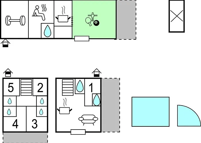 Vakantiehuis Gorgeous In With Sauna *